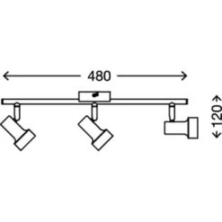 Briloner LED-Spot 3er Nickel Matt -Globo Deutschland Verkaufsgeschäft 002707300991 1675 102020 5