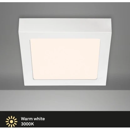 Briloner LED-Decken-& Wandlampe Fire Weiß 1 Briloner LED-Decken-& Wandlampe Fire Weiß