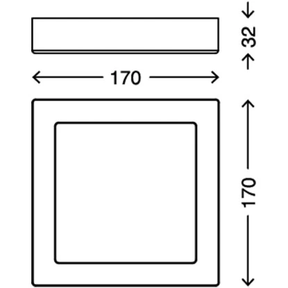 Briloner LED-Decken-& Wandlampe Fire Weiß 6 Briloner LED-Decken-& Wandlampe Fire Weiß – Bild 6