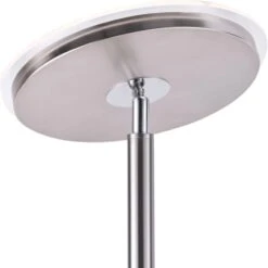 LED-Stehleuchte Hans Rund Stahl 9 LED-Stehleuchte Hans Rund Stahl -Globo Deutschland Verkaufsgeschäft 091 2426 stehleuchte det 1