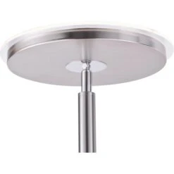 LED-Stehleuchte Hans Rund Stahl 10 LED-Stehleuchte Hans Rund Stahl -Globo Deutschland Verkaufsgeschäft 091 2426 stehleuchte det 2