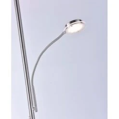 LED-Stehleuchte Hans Rund Stahl 11 LED-Stehleuchte Hans Rund Stahl -Globo Deutschland Verkaufsgeschäft 091 2426 stehleuchte det 3