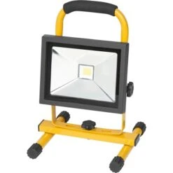 LED-Baustrahler Mit Akku Tragbar 20 W