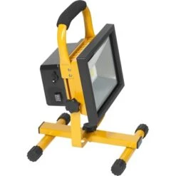 LED-Baustrahler Mit Akku Tragbar 20 W -Globo Deutschland Verkaufsgeschäft 140993 2137 3