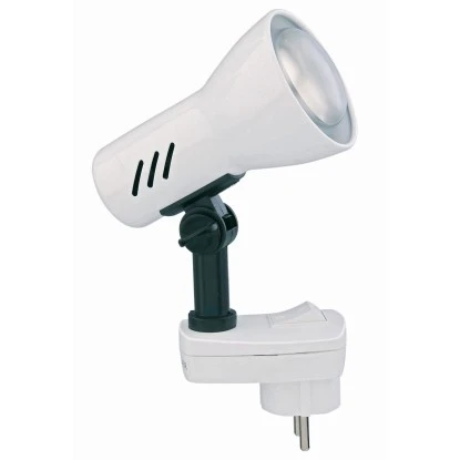 Briloner Steckerspot Fiche Weiß 1 Briloner Steckerspot Fiche Weiß