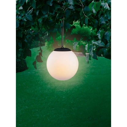 Solar-Pendelleuchte Sersale Weiß-Grau 2 Solar-Pendelleuchte Sersale Weiß-Grau – Bild 2