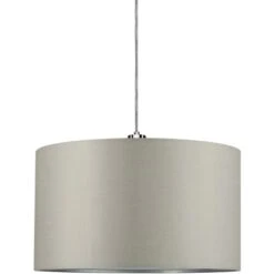 Paulmann URail Lampenschirm 2Easy Tessa Ø 45,4 Cm Hellgrau