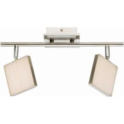 Globo LED-Spot 2er BRAVA Nickel Matt