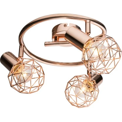 Globo Deckenleuchte XARA Kupfer 2 Globo Deckenleuchte XARA Kupfer – Bild 2