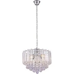 Globo Kronleuchter MINNESOTA Chrom