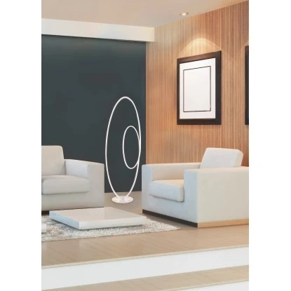 Näve LED-Stehleuchte Odrive Weiß 120 Cm 6 Näve LED-Stehleuchte Odrive Weiß 120 Cm – Bild 6