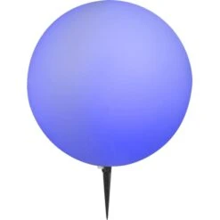 Globo Außen-Kugelleuchte Mit Erdspieß TOULA Kunststoff Weiß -Globo Deutschland Verkaufsgeschäft 2248235 3749 31776 b