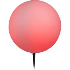 Globo Außen-Kugelleuchte Mit Erdspieß TOULA Kunststoff Weiß -Globo Deutschland Verkaufsgeschäft 2248235 3749 31776 e