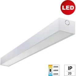 E2 Elektro LED-Lichtkanal CCT 50W 150 Cm X 7,5 Cm X 5,6 Cm Weiß -Globo Deutschland Verkaufsgeschäft 2414500500196 3696 AI 01