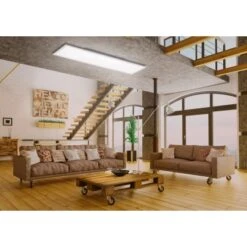 LED-Panel 120x30cm,dimmbar, 4000K, Ultraflaches Design -Globo Deutschland Verkaufsgeschäft 2426 deckenleuchte flat 3