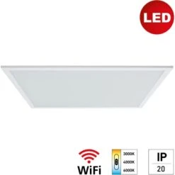 E2 Elektro LED-Panel-Square 625 CCT WiFi 40W 62 Cm X 62 Cm X 5 Cm Weiß -Globo Deutschland Verkaufsgeschäft 2439509400196 3696 AI 01