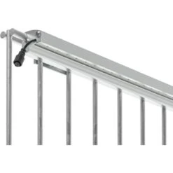 LyghtUp LED-Zaunbeleuchtung Set 3 X LED-Leiste 246 Cm Netzteil CH Silber -Globo Deutschland Verkaufsgeschäft 260765140335 11027400 S 02 2