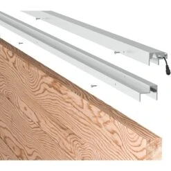 LyghtUp Adapterprofil Für 40 Mm WPC, Holz- & Alu-Zäune 173,3 Cm Silber Eloxiert -Globo Deutschland Verkaufsgeschäft 260765140397 11027400 S 03