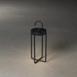 Konstsmide LED-Laterne Manorola Schwarz 39 Cm X 16 Cm X 16 Cm -Globo Deutschland Verkaufsgeschäft 274558 1533 AB 03