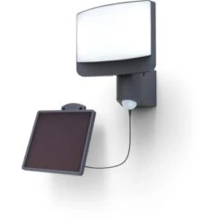 Lutec LED-Solarwandleuchte Sunshine 1-flammig Anthrazit 20,5 Cm X 18 Cm X 17 Cm