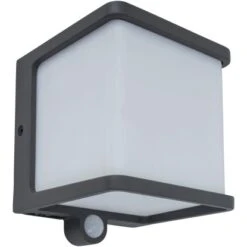 Lutec LED-Solar Wandleuchte Doblo 1-flammig Anthrazit 12,9 Cm X 11 Cm X 11 Cm -Globo Deutschland Verkaufsgeschäft 276485 3746 S 03