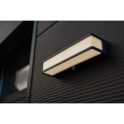 Lutec Solar-LED-Außenwandleuchte Doblo 1-flammig Anthrazit 35 Cm X 9 Cm X 9 Cm 8 Lutec Solar-LED-Außenwandleuchte Doblo 1-flammig Anthrazit 35 Cm X 9 Cm X 9 Cm -Globo Deutschland Verkaufsgeschäft 276711 3746 AB 03