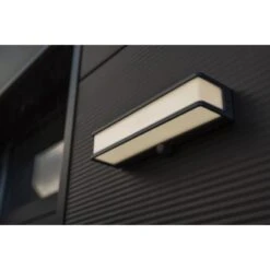 Lutec Solar-LED-Außenwandleuchte Doblo 1-flammig Anthrazit 35 Cm X 9 Cm X 9 Cm 9 Lutec Solar-LED-Außenwandleuchte Doblo 1-flammig Anthrazit 35 Cm X 9 Cm X 9 Cm -Globo Deutschland Verkaufsgeschäft 276711 3746 AB 04