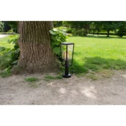 Lutec Außensockelleuchte Pine 1-flammig Mattschwarz 42,6 Cm X 12 Cm X 12 Cm 9 Lutec Außensockelleuchte Pine 1-flammig Mattschwarz 42,6 Cm X 12 Cm X 12 Cm -Globo Deutschland Verkaufsgeschäft 277068 3746 AB 05