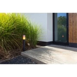 Lutec Wegeleuchte Heros 1-flammig Anthrazit Ø 9,6 Cm X 70 Cm -Globo Deutschland Verkaufsgeschäft 277104 3746 AB 04