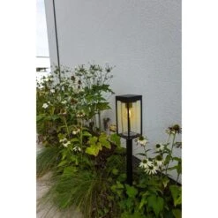 Lutec LED-Solar-Wegeleuchte Flair 1-flammig Mattschwarz 76 Cm X 12 Cm X 12 Cm 10 Lutec LED-Solar-Wegeleuchte Flair 1-flammig Mattschwarz 76 Cm X 12 Cm X 12 Cm -Globo Deutschland Verkaufsgeschäft 277106 3746 AB 03