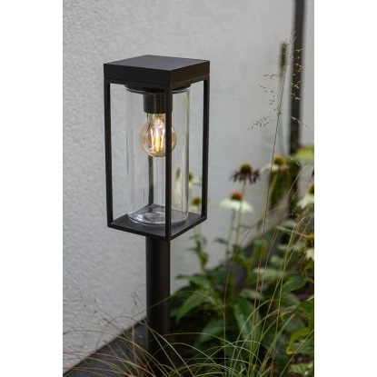 Lutec LED-Solar-Wegeleuchte Flair 1-flammig Mattschwarz 76 Cm X 12 Cm X 12 Cm 7 Lutec LED-Solar-Wegeleuchte Flair 1-flammig Mattschwarz 76 Cm X 12 Cm X 12 Cm – Bild 7