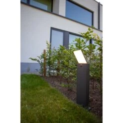 Lutec LED-Wegeleuchte Pano 1-flammig Anthrazit 63,5 Cm X 20 Cm X 15,6 Cm -Globo Deutschland Verkaufsgeschäft 277132 3746 AB 03