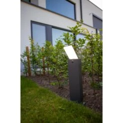 Lutec LED-Wegeleuchte Pano 1-flammig Anthrazit 63,5 Cm X 20 Cm X 15,6 Cm -Globo Deutschland Verkaufsgeschäft 277132 3746 AB 06