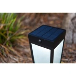 Lutec LED-Solar-Wegeleuchte Dias 1-flammig Mattschwarz 48,4 X 12,2 X 12,2 Cm -Globo Deutschland Verkaufsgeschäft 277195 3746 AB 02