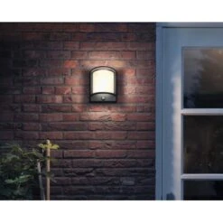 Philips LED-Außenwandleuchte Samondra Mit Bewegungsmelder -Globo Deutschland Verkaufsgeschäft 280333 4795 001