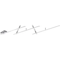 Trio LED-Deckenleuchte Indira Nickel Matt