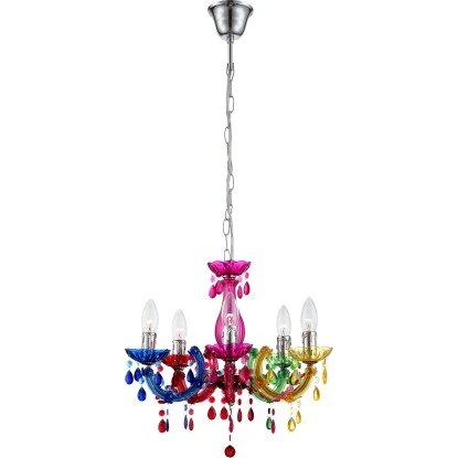 Globo Kronleuchter Cuimbra II Multicolor 2 Globo Kronleuchter Cuimbra II Multicolor – Bild 2