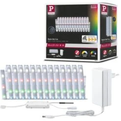 Paulmann MaxLED 250 LED Strip RGBW Smart Home Zigbee Basis-Set 5 M