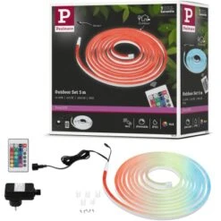 Paulmann SimpLED LED Strip Outdoor RGB Komplett-Set 5 M Weiß -Globo Deutschland Verkaufsgeschäft 4000870788905 2425 VP 01