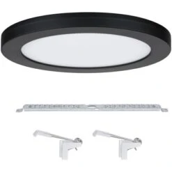 Paulmann LED-Einbaupanel 2in1 Cover-it Schwarz -Globo Deutschland Verkaufsgeschäft 4000870930977 2425 08