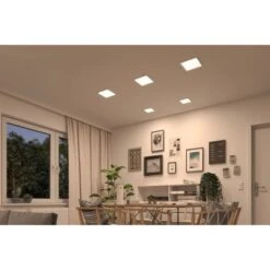 Paulmann LED-Einbaupanel Areo VariFit 17,5 X 17,5 Cm DimtoWarm 13 W Chrom Matt -Globo Deutschland Verkaufsgeschäft 4000870931004 2425 06