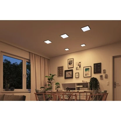 Paulmann LED-Einbaupanel Areo VariFit 17,5 X 17,5 Cm DimtoWarm 13 W Schwarz 8 Paulmann LED-Einbaupanel Areo VariFit 17,5 X 17,5 Cm DimtoWarm 13 W Schwarz – Bild 8