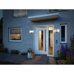 Paulmann LED-Outdoor-Wandleuchte Sheera 230 V ZigBee Mit Hausnummer -Globo Deutschland Verkaufsgeschäft 4000870945070 2425 AB 13