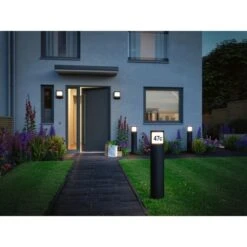 Paulmann LED-Outdoor-Wandleuchte Padea 230 V Mit Sensor Anthrazit 26 Paulmann LED-Outdoor-Wandleuchte Padea 230 V Mit Sensor Anthrazit -Globo Deutschland Verkaufsgeschäft 4000870945094 2425 AB 13