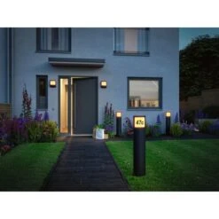 Paulmann LED-Outdoor-Wandleuchte Padea 230 V Mit Sensor Anthrazit 27 Paulmann LED-Outdoor-Wandleuchte Padea 230 V Mit Sensor Anthrazit -Globo Deutschland Verkaufsgeschäft 4000870945094 2425 AB 14