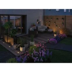 Paulmann LED-Outdoor-Bodeneinbaustrahler Plug & Shine 24 V ZigBee -Globo Deutschland Verkaufsgeschäft 4000870945889 2425 AB 09