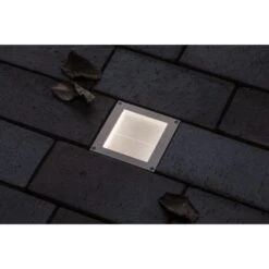 Paulmann LED-Outdoor-Bodeneinbaustrahler Brick 230 V 10 Cm X 10 Cm -Globo Deutschland Verkaufsgeschäft 4000870945957 2425 AB 07