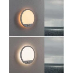 Paulmann LED-Outdoor-Leuchte Lamina Rund 230 V Mit PIR-Sensor Weiß -Globo Deutschland Verkaufsgeschäft 4000870947067 2425 AB 06