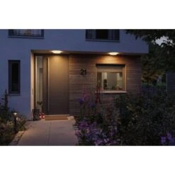 Paulmann LED-Outdoor-Leuchte Lamina Rund 230 V Mit PIR-Sensor Weiß -Globo Deutschland Verkaufsgeschäft 4000870947067 2425 AB 07