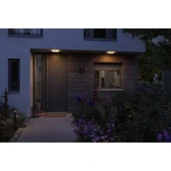 Paulmann LED-Outdoor-Leuchte Lamina Rund 230 V Mit PIR-Sensor Weiß -Globo Deutschland Verkaufsgeschäft 4000870947067 2425 AB 08